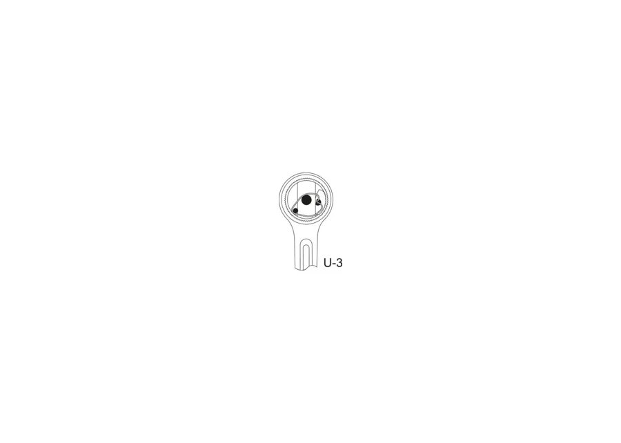 GEDORE 3293 U-3 Reversible ratchet 3/4"
