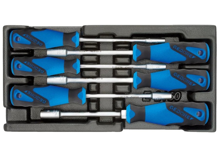 GEDORE 1500 ES-2133 Socket set in 1/3 ES-Module