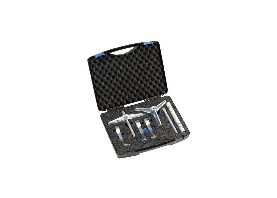 GEDORE 1.07/K-B Puller set with 3 hooks, with hook brake