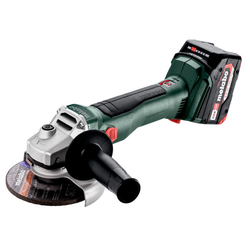 Metabo W 18 L BL 9-125 Cordless Angle Grinder - photo 3