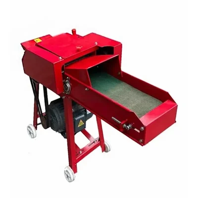 3 HP Chaff Cutter Machine With Gear, Conveyor Belt & 650 Kg/hr Cutting Capacity ( Model No : AGT-0.6GC )