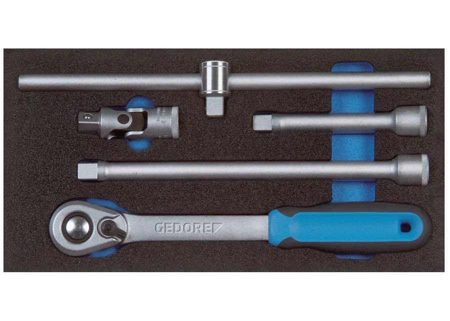 GEDORE 1500 CT1-1993 U-20 Accessory for socket wrench inserts 1/2" in 1/3 check tool module