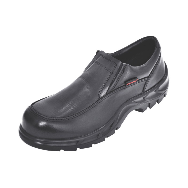 KARAM FS73 Executive Black Slip-On Safety Shoes - photo 2