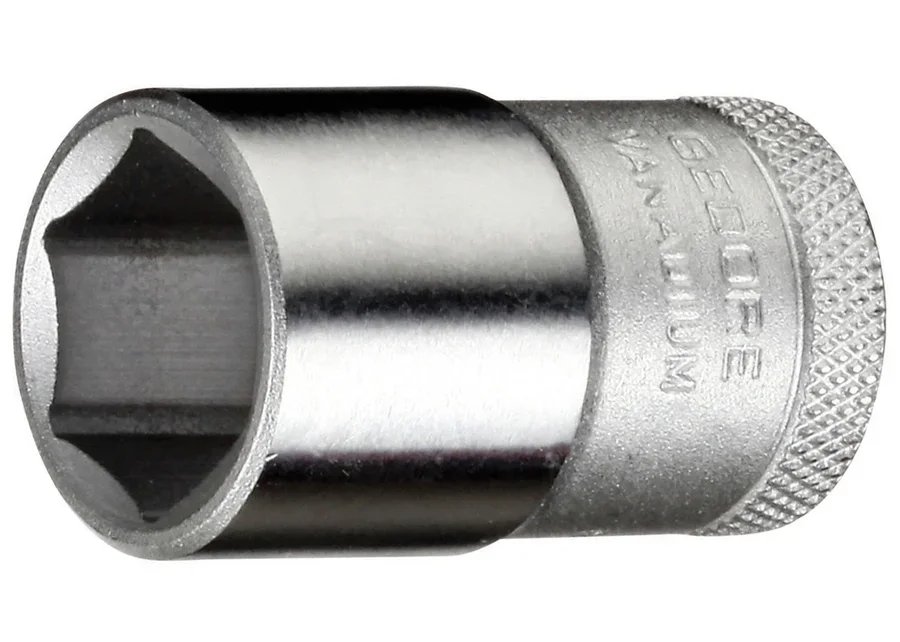GEDORE 19 17 Socket 1/2", hexagonal, 17 mm