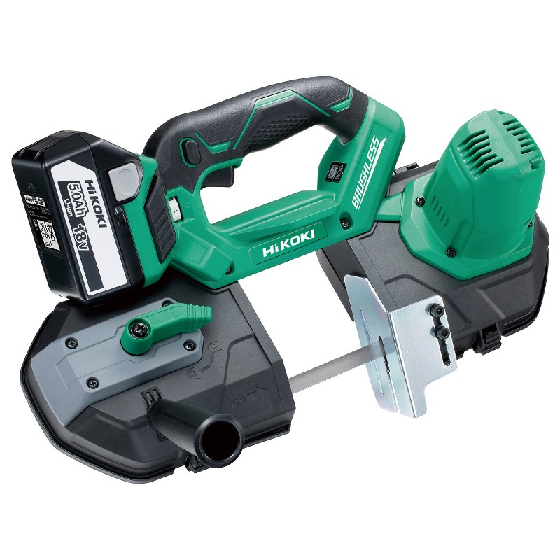 HiKOKI CB18DBL Band Saw 18V / Pipe: 83mm / Pipe: 80x80mm / 1.3 - 3.2m/S / Bsl36a18x2 / Uc18ysl3 - photo 2