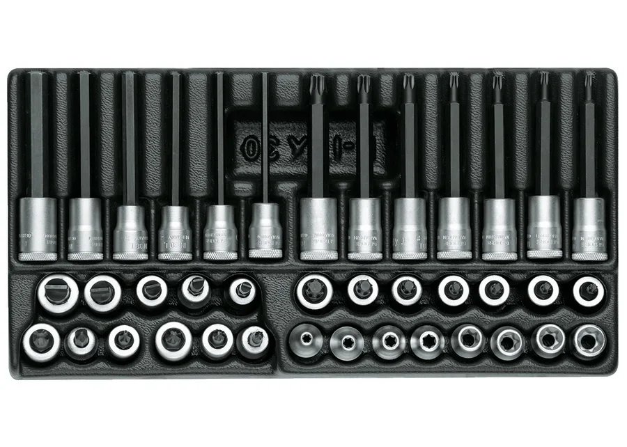GEDORE 1500 ES-ITX 30 Set screwdriver inserts 3/8" in 1/3 ES module