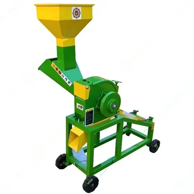 3 in 1 Chaff Cutter cum FlourMill/ Pulverizer With 3 HP Motor & 1500-2000 Kg/hr Capacity