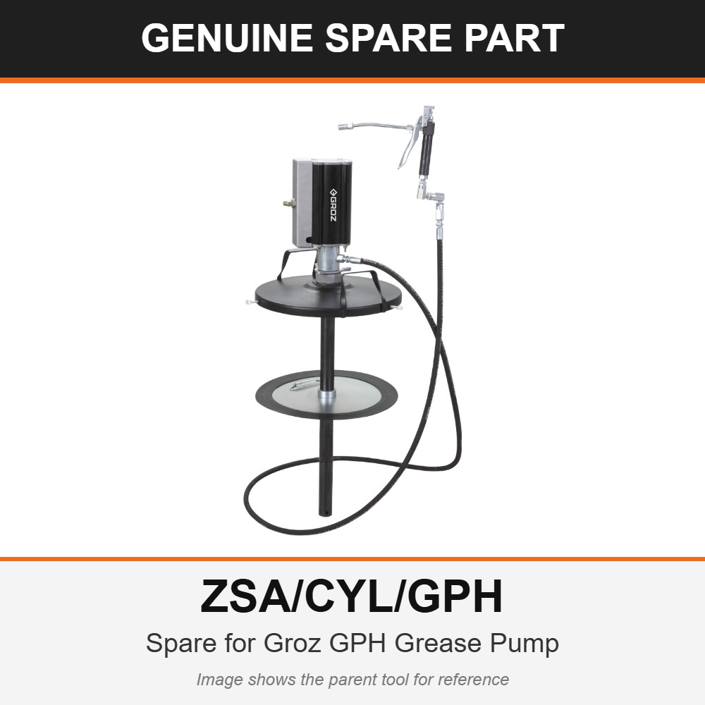 Groz ZSA/CYL/GPH Cylinder (GPH & OPH) – Spare for GPH Grease Pump