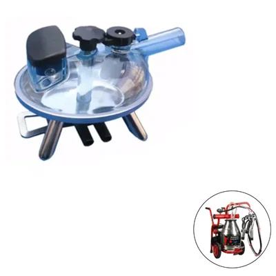 Open Door 240 CC Claw For Milking Machines, Stainless Steel Body