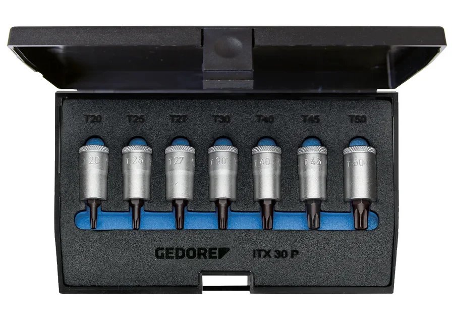GEDORE ITX 30 PM Screwdriver set 3/8" 7 pieces