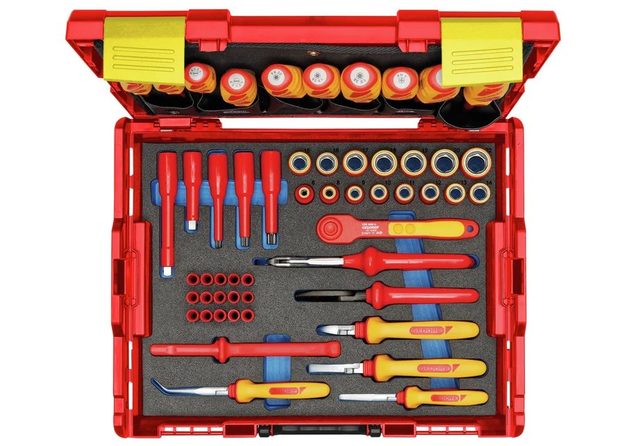 GEDORE 1100-1094 VDE tool assortment HYBRID 53 pieces