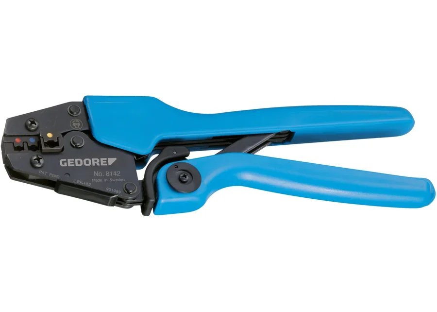 GEDORE 8142 Precision crimping pliers for insulated cable lugs