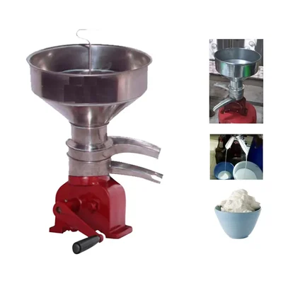 PARAS (Made in India) 60LPH Hand Operated Milk Cream Separator With MS Bowl & 8 Ltr Tank Capacity