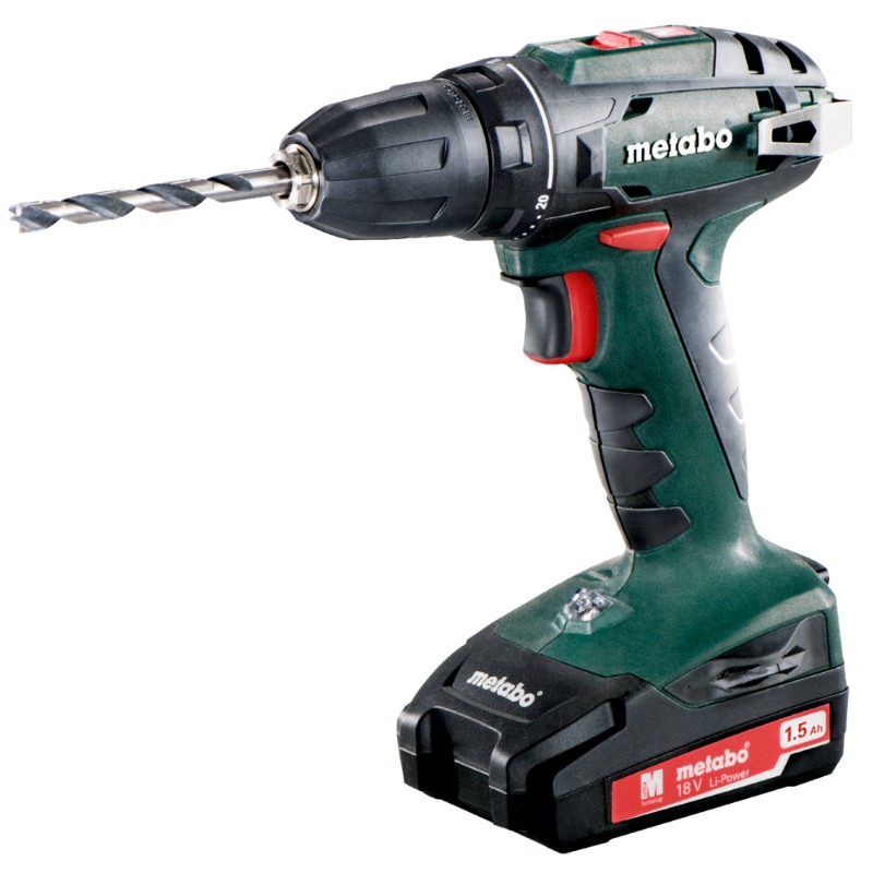 Metabo BS 18 Set Cordless Drill Driver Set, 18V - photo 3