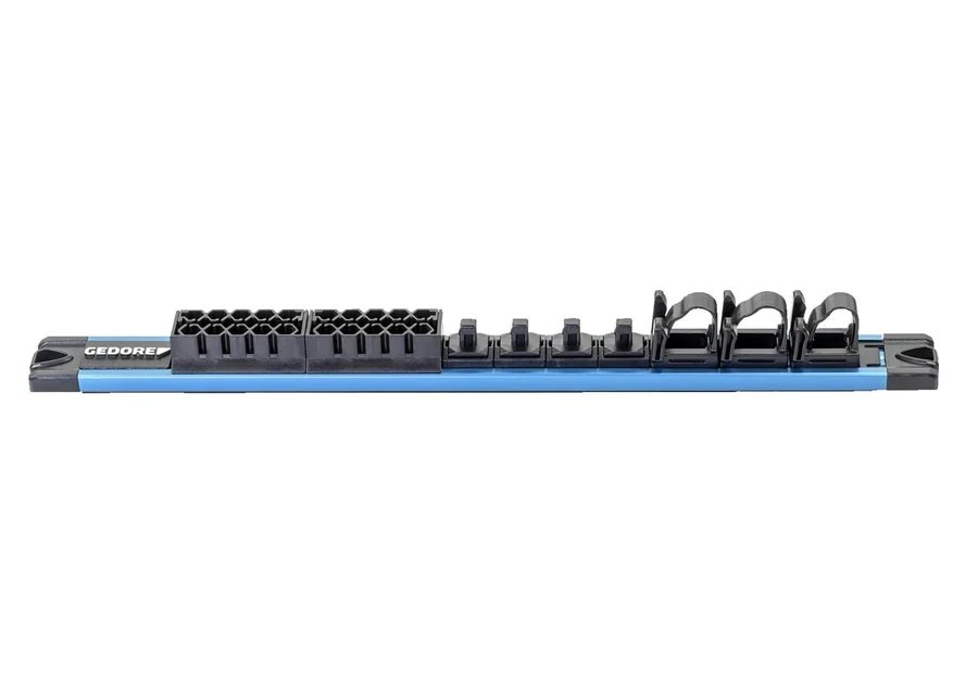 GEDORE SL 6620 Magnetic socket rail BIT + 1/4", empty