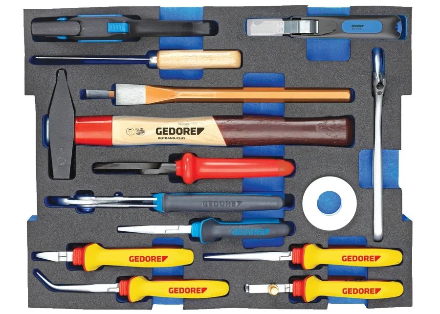 GEDORE 1100 CT2-02 Assortment Electrician, in 2/2 L-BOXX 136 Module, 15 pcs