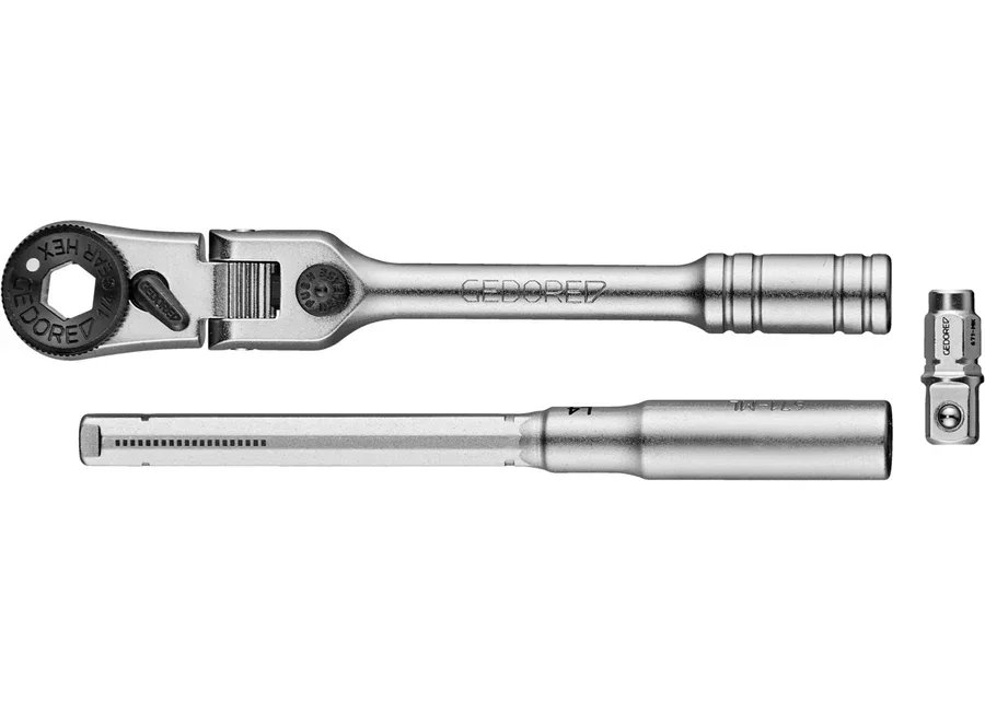 GEDORE 671 M-003 Bit Ratchet Set Multifunction