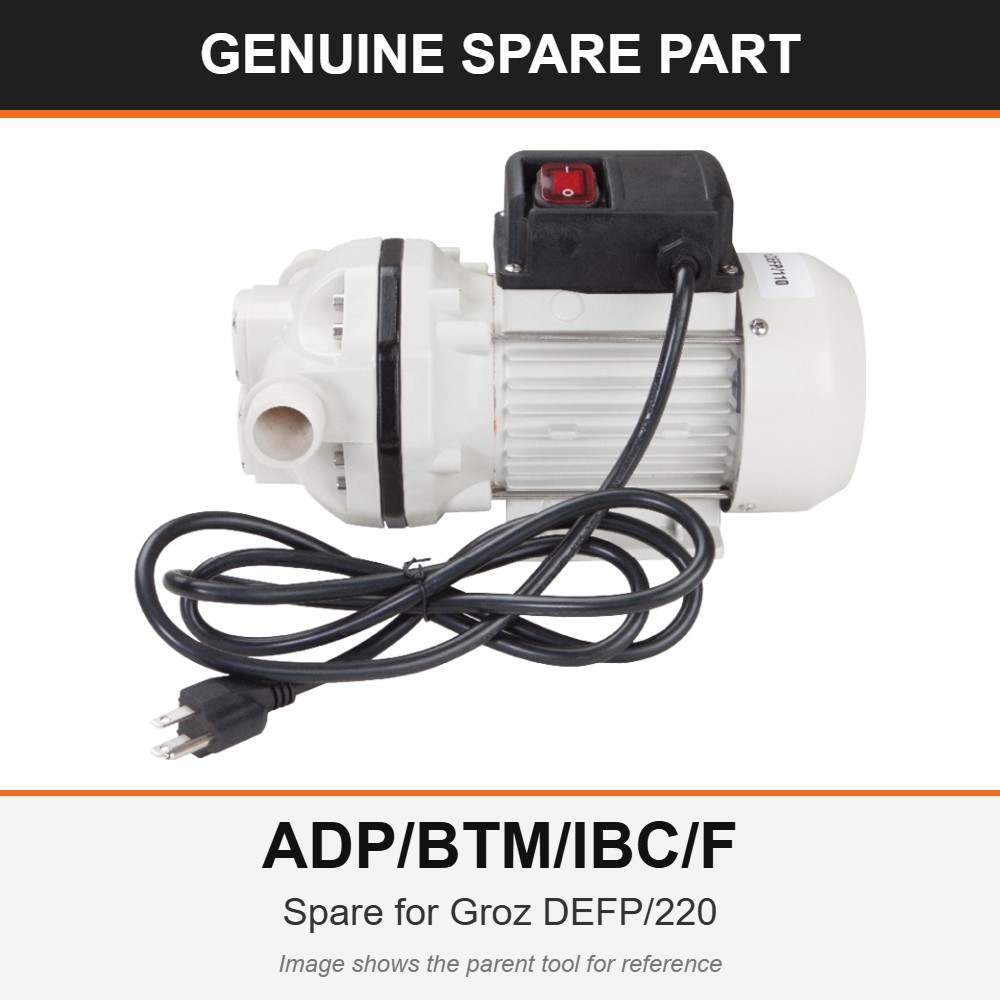 Groz ADP/BTM/IBC/F Suction Tub Kit (Tote) – Spare for DEFP/220