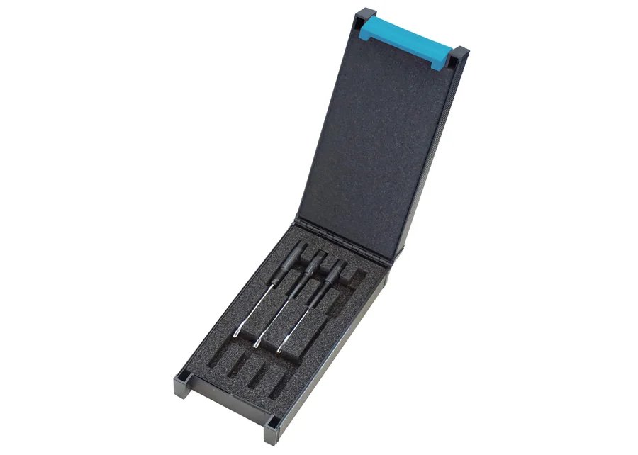 GEDORE KL-0369-25 Reamer set for glow plug aperture