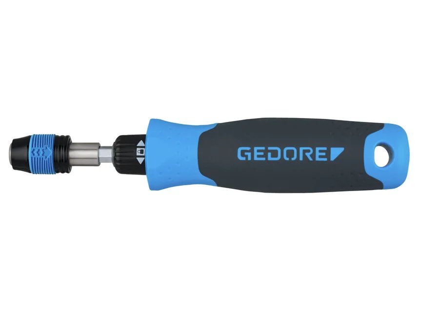 GEDORE 2675 K Ratchet Screwdriver SilentGEAR 1/4", short