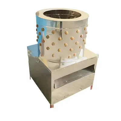 Made in India Commercial 5 Birds Chicken De-feathering Machine with 1HP Motor