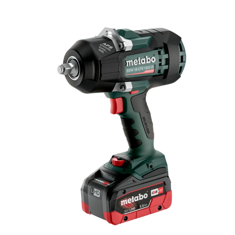 Metabo SSW 18 LTX 1450 BL Cordless Impact Wrench, 18V - photo 3