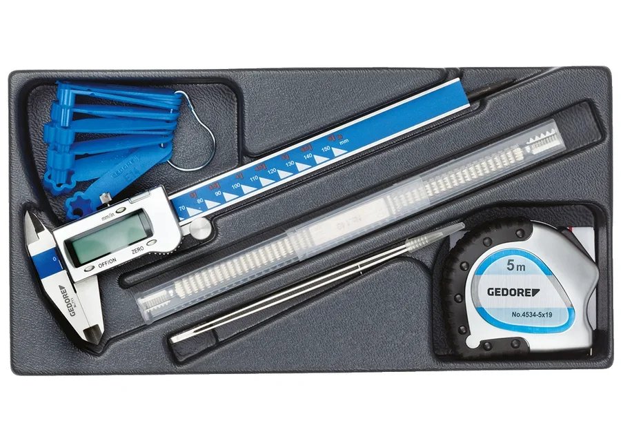 GEDORE 1500 ES-711 Measuring assortment in 1/3 ES module