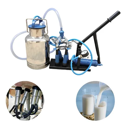 GRAMSTRONG Premium Quality Hand Operated Milking Machine, 10 Litres Capacity