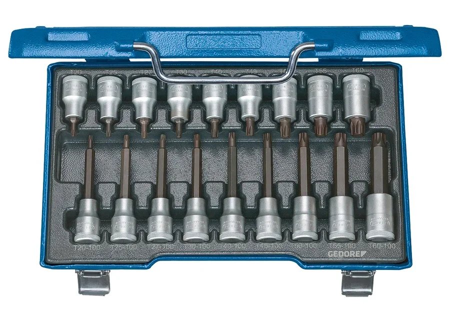 GEDORE ITX 19 LKP Screwdriver set 1/2" 18 pieces
