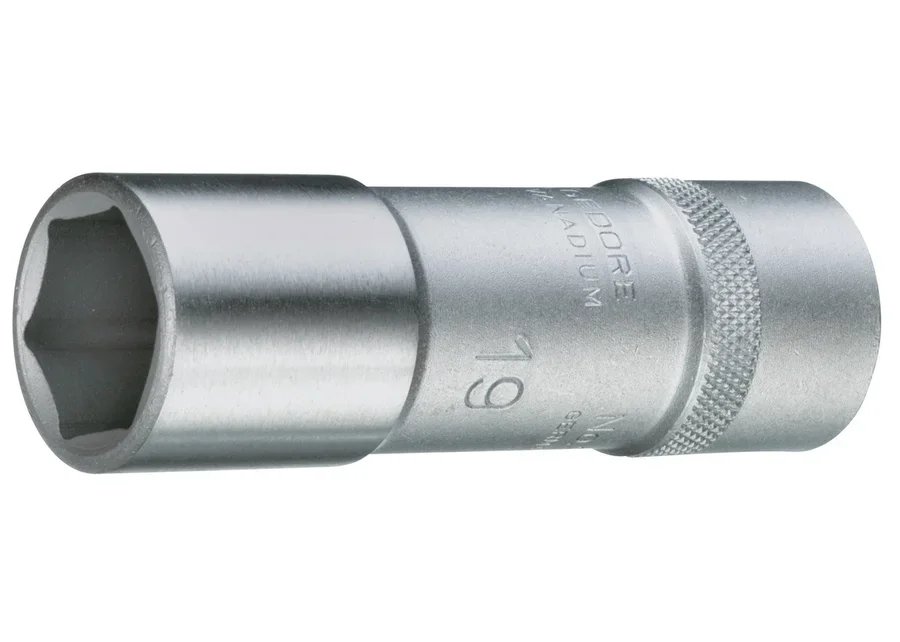 GEDORE 19 L 11 Socket 1/2", long, hexagonal, 11 mm