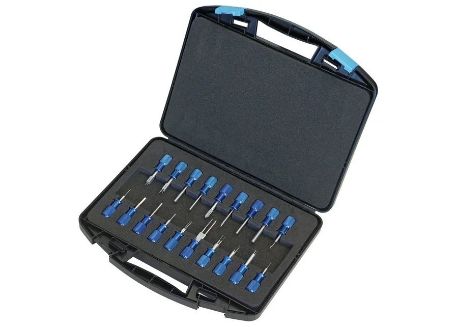 GEDORE KL-0190-28 Push-out tool set for receptacles