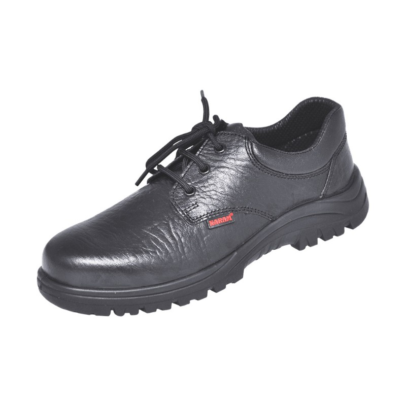 KARAM FS05 Workman Black Leather Safety Shoes - photo 2