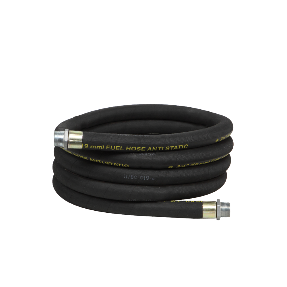 Groz ZSA/HOS/FPM/12 Anti-Static Fuel Hose 12 Ft