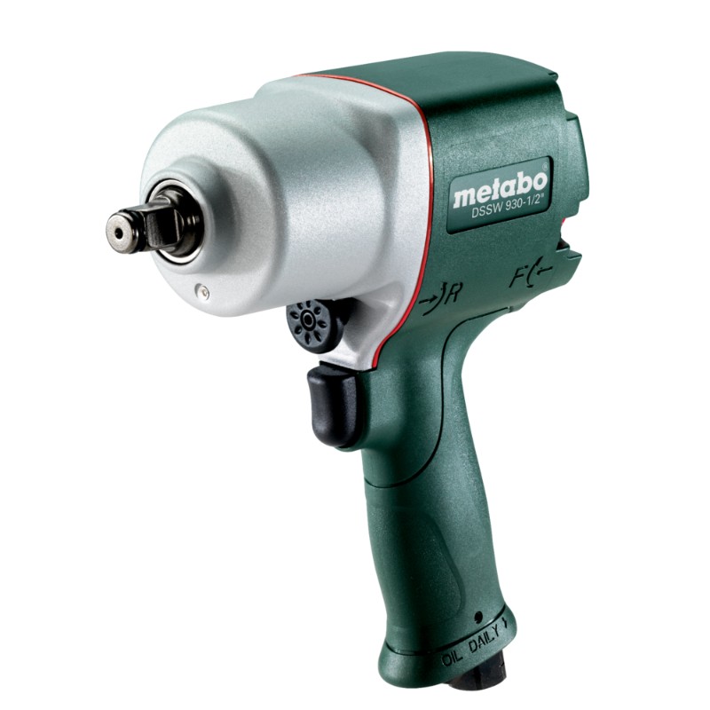 Metabo DSSW 930 Impact Wrench - 1/2" (12.70 Mm) / 9 L/Min / 6.2 Bar / 930Nm - photo 2