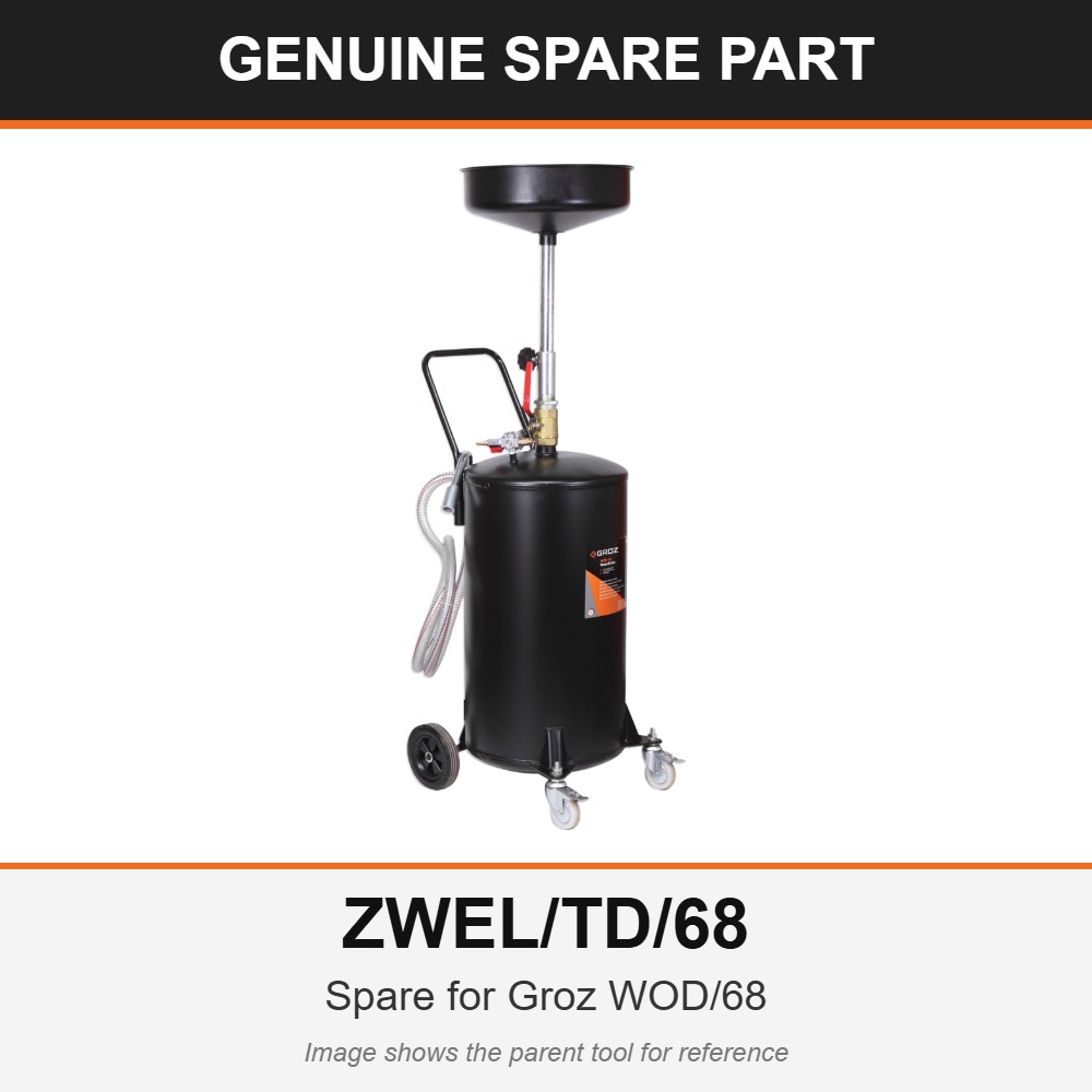 Groz ZWEL/TD/68 Rear Wheel With Bearing (1 Pc) – Spare for WOD/68