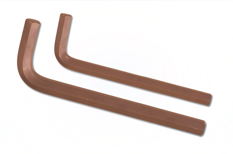 Taparia AK - 7/32 Allen Keys - Brown Finish Sizes: 7/32
