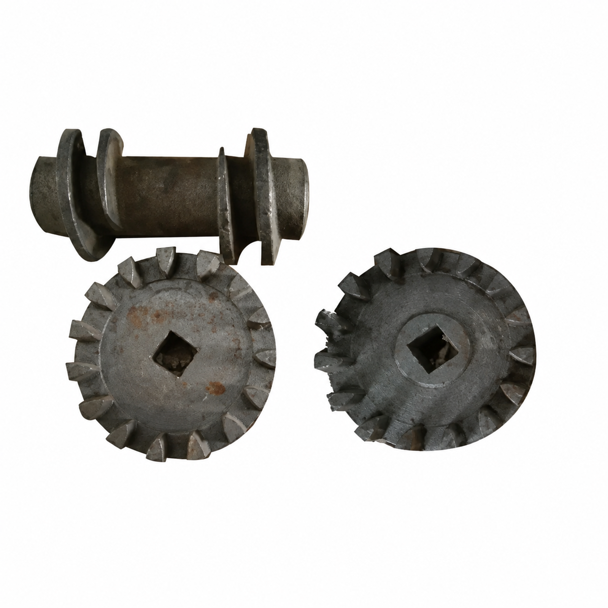 15 Teeth Mild Steel Gear Set For Chaff Cutter, Set of 1