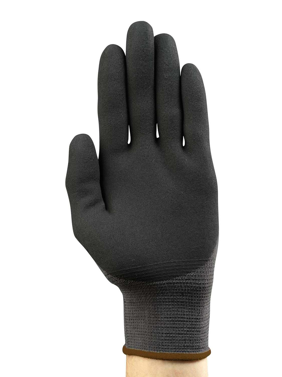Ansell HyFlex 11-840 Nitrile Coated Work Gloves, Abrasion Resistant (1 Pair)
