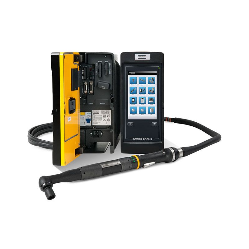 Atlas Copco Power Focus 6000 LV IF Tightening Controller, 100-240 V AC, 1300 W, IP43, Virtual Stations, Web HMI (8436181202)
