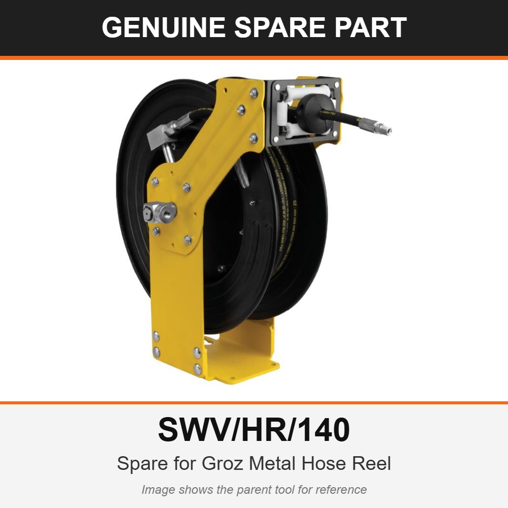 Groz SWV/HR/140 Wall Mounting Bracket – Mounting Bracket for Metal Hose Reel