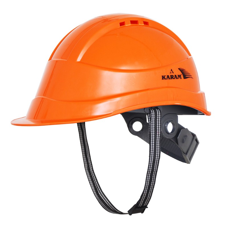 KARAM PN541 Safety Helmet – Protective Peak, Slider/Nape-Type Adjustment with Ventilation - photo 3