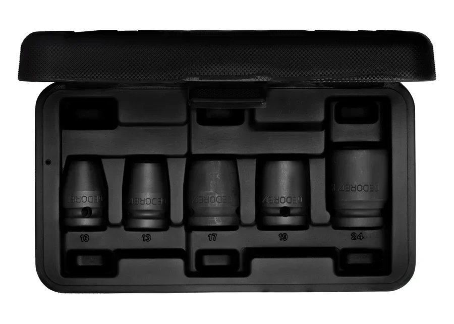 GEDORE K 19-028 Impact socket set 1/2" 5 pieces