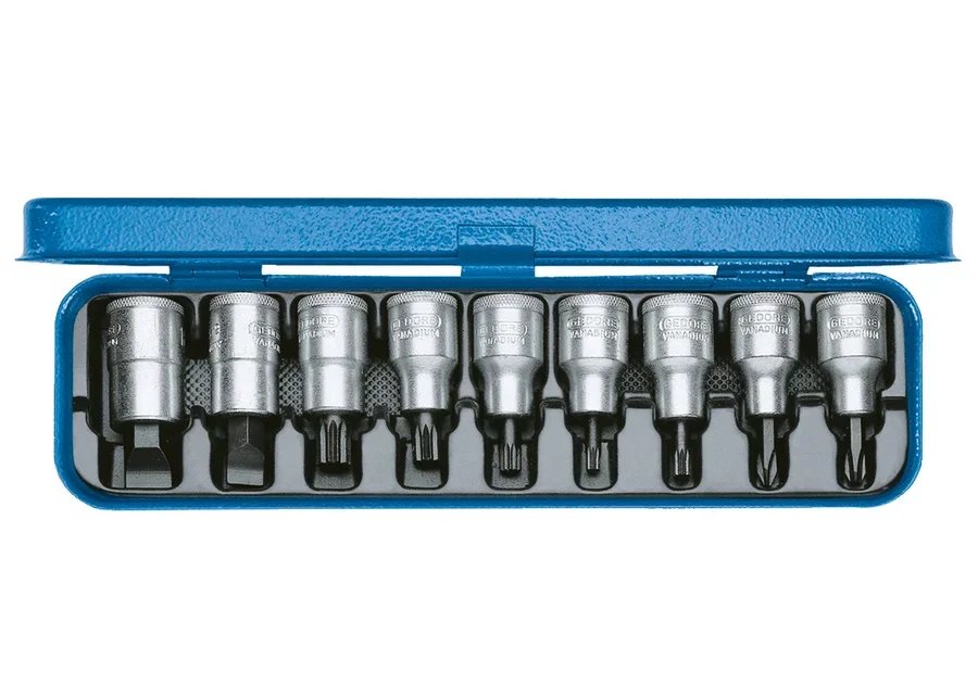 GEDORE INX 19 PM Screwdriver set 1/2" 9 pieces