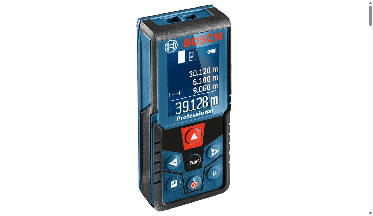 Bosch GLM 400 AP Professional Laser Measure, 40 m