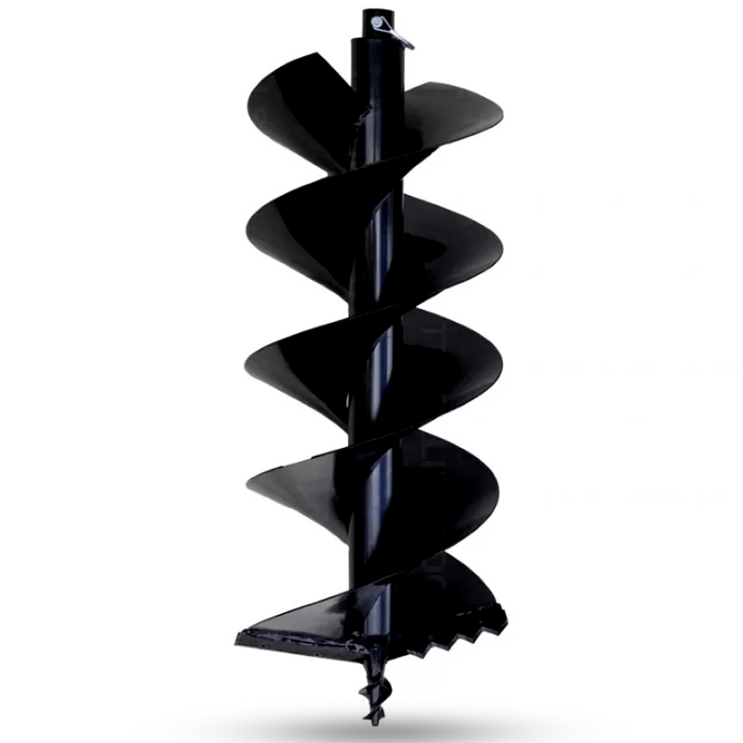 Balwaan 12 Inches Double Spiral Planter for Earth Auger