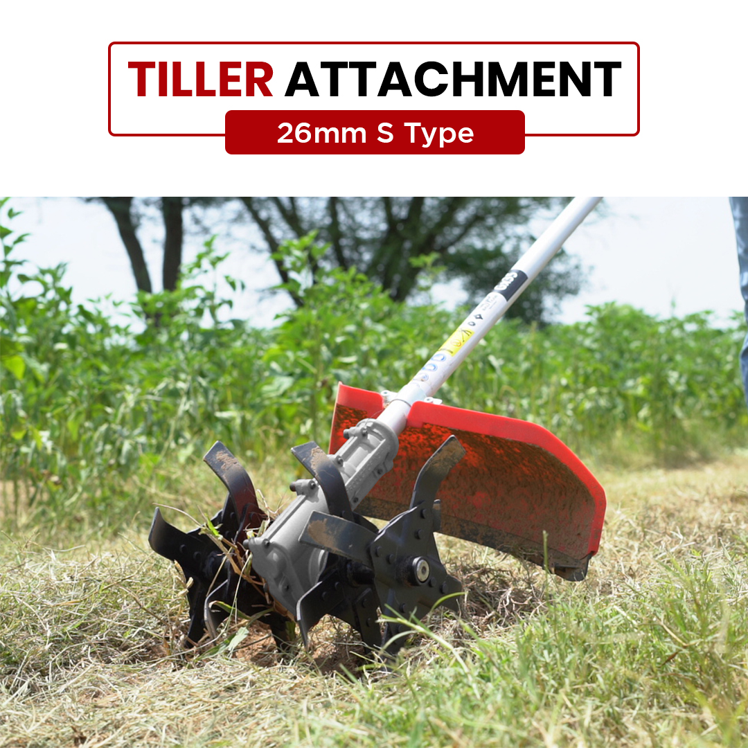 Balwaan 26mm S Type Tiller Attachment (11 Inch) - Silver - photo 5