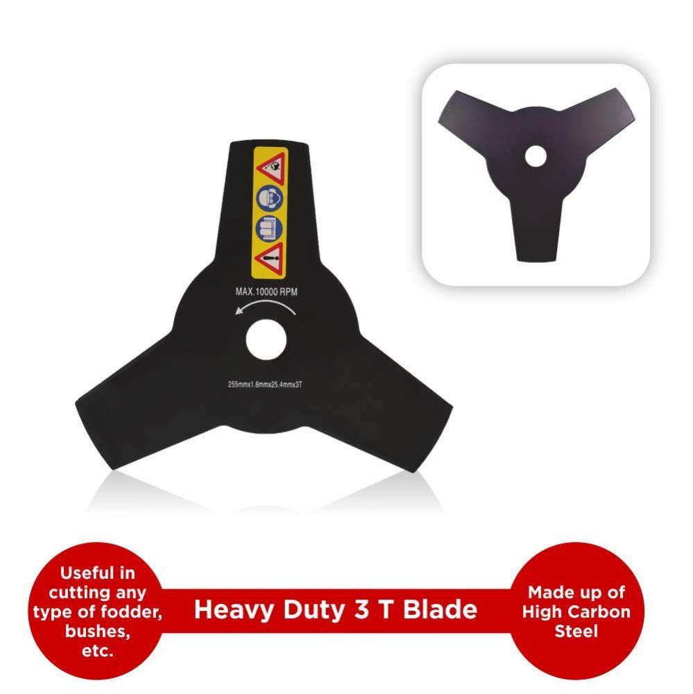 Balwaan 3 teeth Blade for Brush Cutter - photo 2