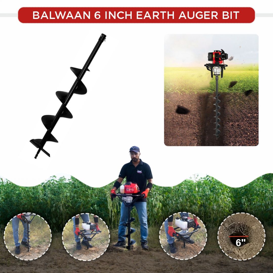 Balwaan 6 Inches Earth Auger Planter - photo 4