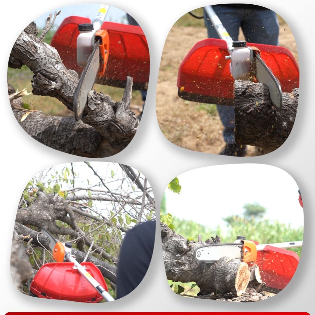 Balwaan Back Pack Crop Cutter with Chainsaw - 35cc - photo 5