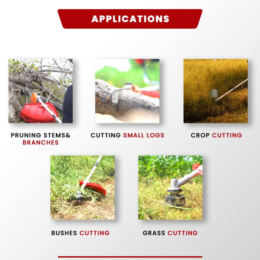 Balwaan Back Pack Crop Cutter with Chainsaw - 35cc - photo 4